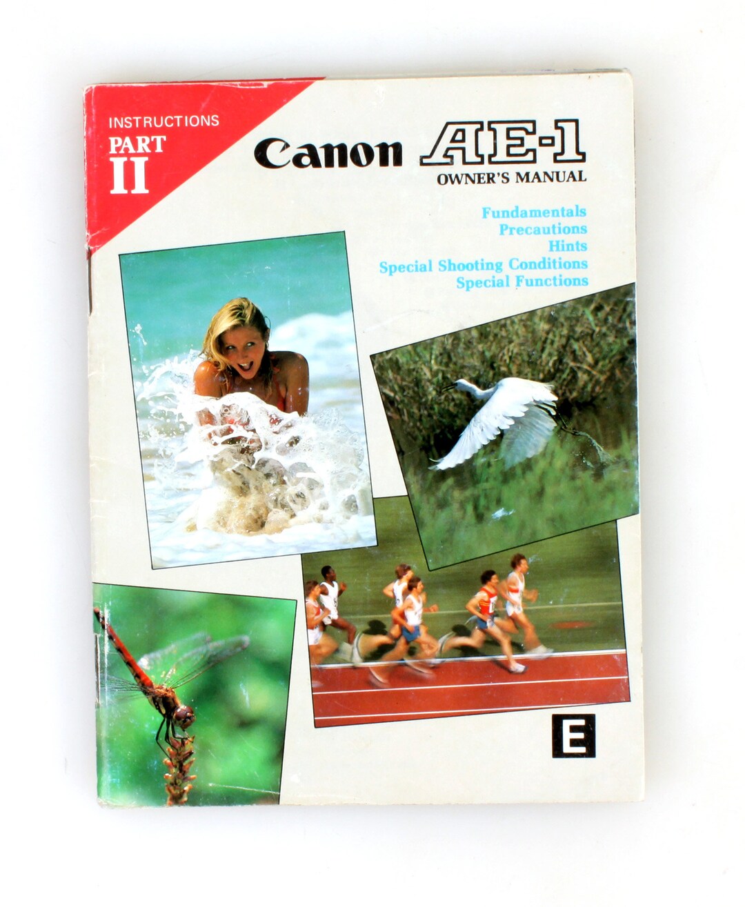 Canon AE-1 Manual, Part 2 - Etsy