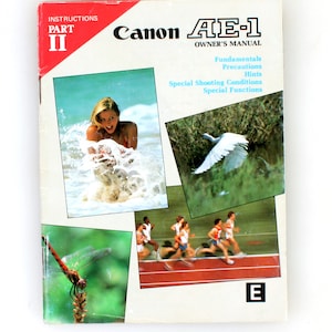 Canon AE-1 Manual, Part 2