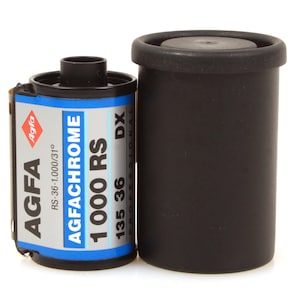 AGFA Agfachrome 1000 RS 135 ASA 35mm (36 Exp) Film Expired