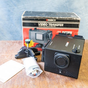 Vintage Ambico All-in-One Video Transfer Modell V-0652 in Original Box Bild 1