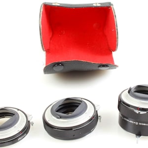 Nikon Close Up Tube Set w/ Case for Film Camera
