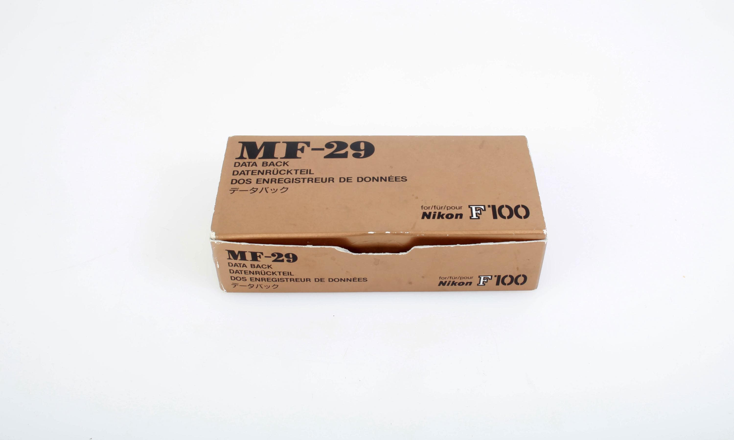 Nikon MF-29 Data Back for Nikon F100 in Box With Instructions - Etsy