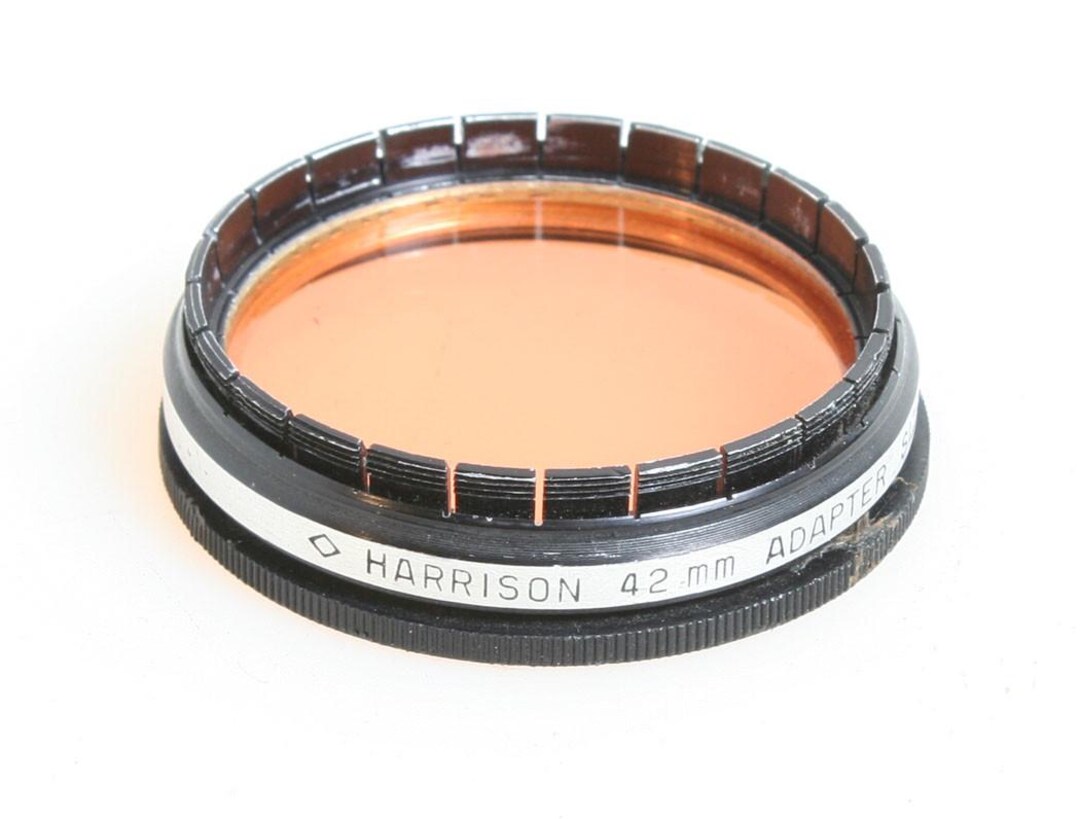42mm Slip on Adapter With Series Vi (no.3) Orange Filter - Etsy