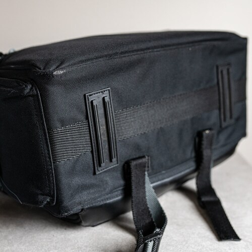 Vintage Heavy Duty Black Quantaray Camera Bag agrohort.ipb.ac.id