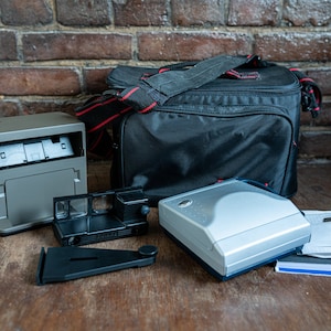 Polaroid Spectra 1200si Image Instant Camera Law Enforcement w/ Accessories