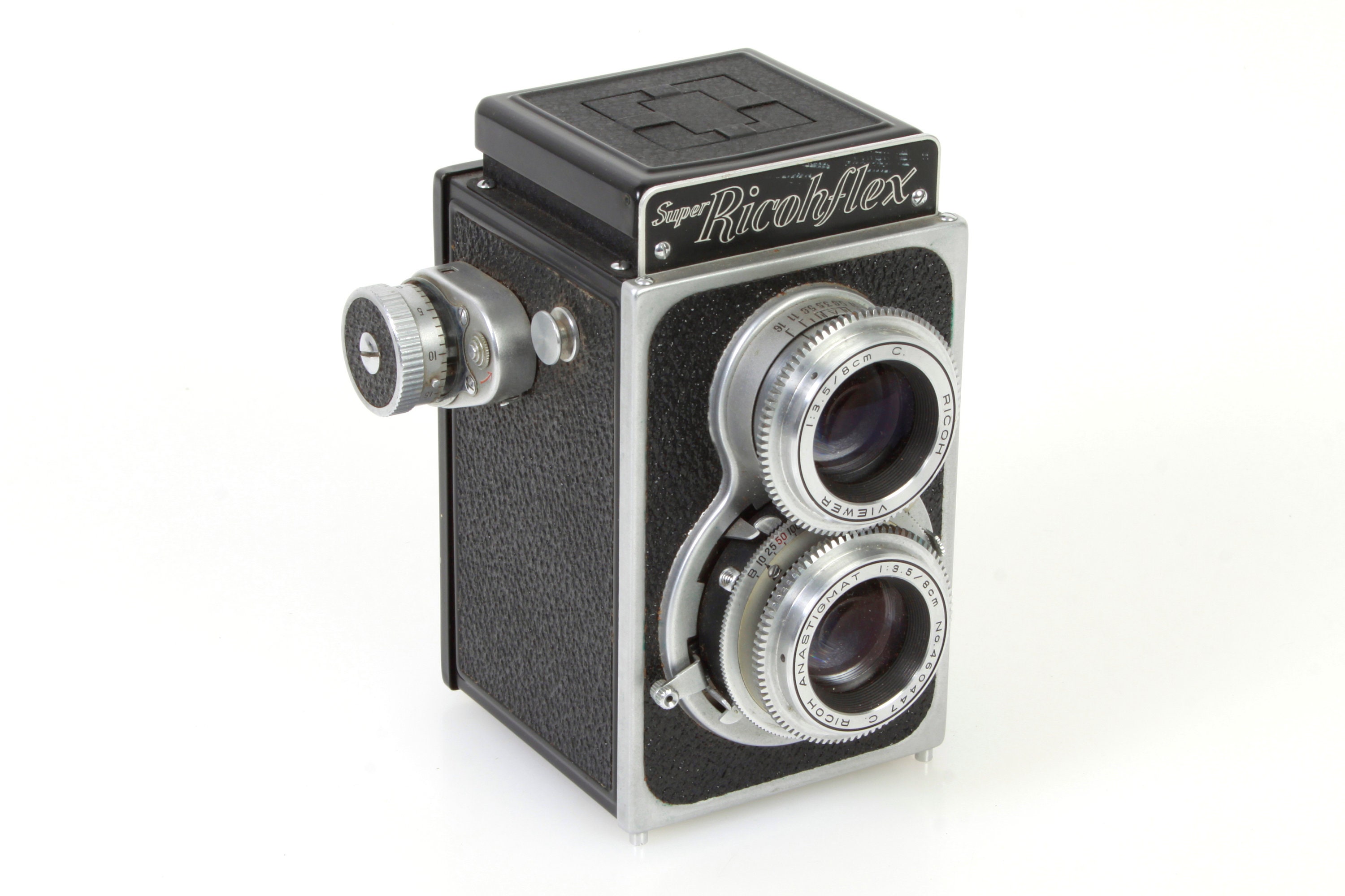 Ricoh Super Ricohflex camera & Anastigmat 8cm f3.5 lens TLR