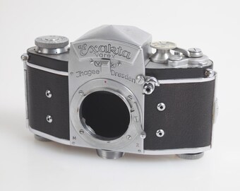 Vintage Exakta VX1000 Ihagee Dresden German 35mm Film Camera SLR