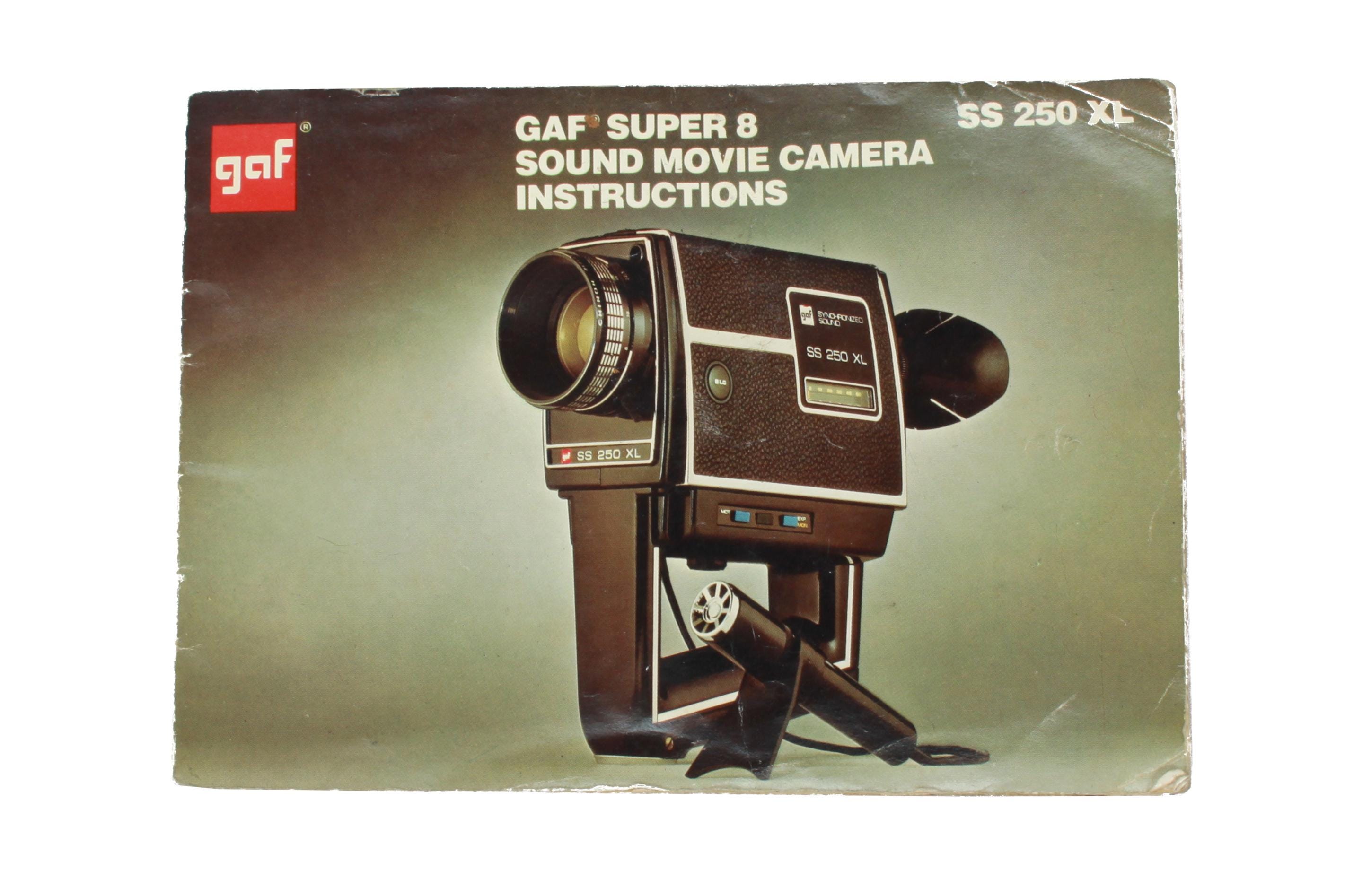 Gaf Super 8 Camera - Etsy