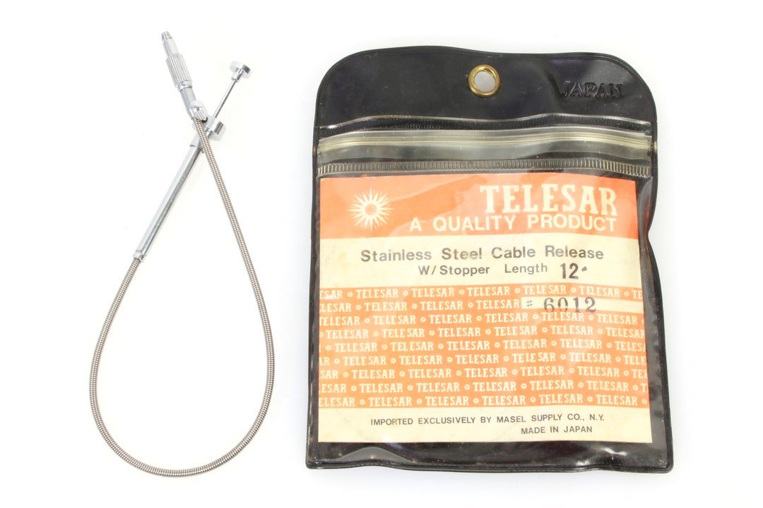 Cable Release 12 Inch W/ Lock Stainless Steel - Etsy