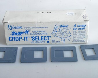 Soportes deslizantes, caja de 100 unidades, marco de 1/2 pulgada