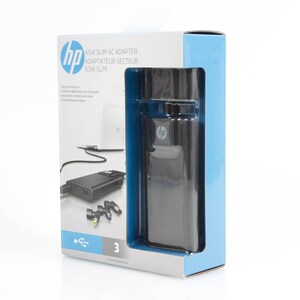 Original 65W HP AC Adapter Power Supply for Slim Desktop PC New in Box