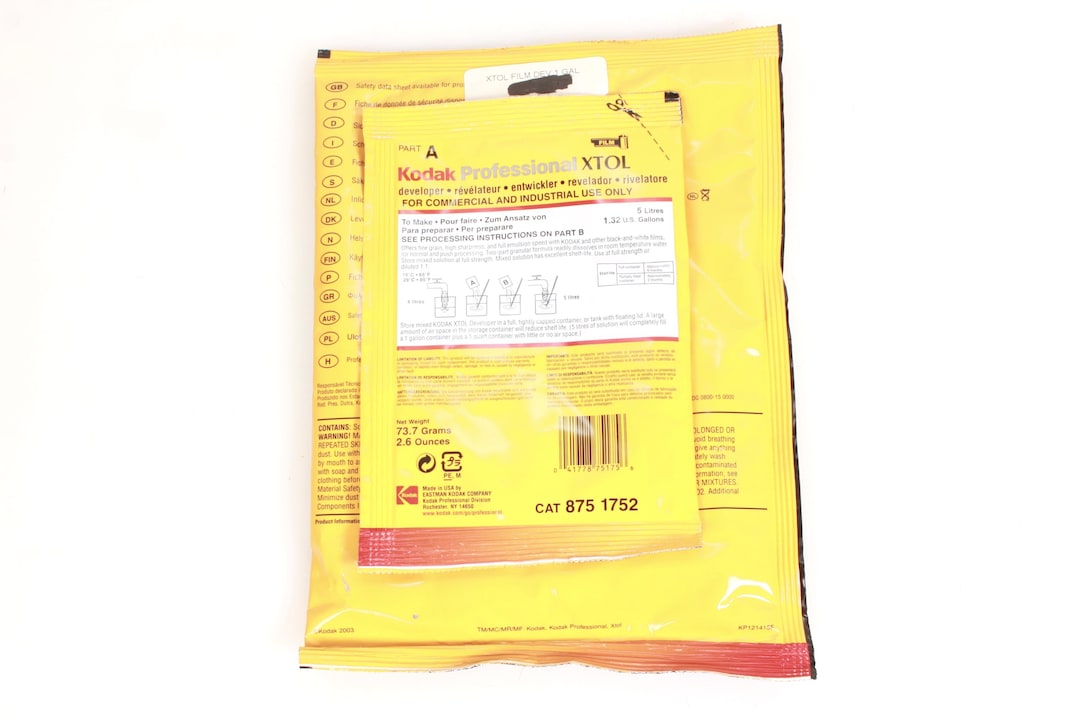 Kodak XTOL Powder Film Developer to Make Liters Expired 12