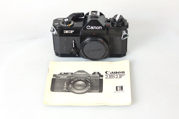 CANON SLR 35MM Film Camera Canon EF W/ Manual New Batteries