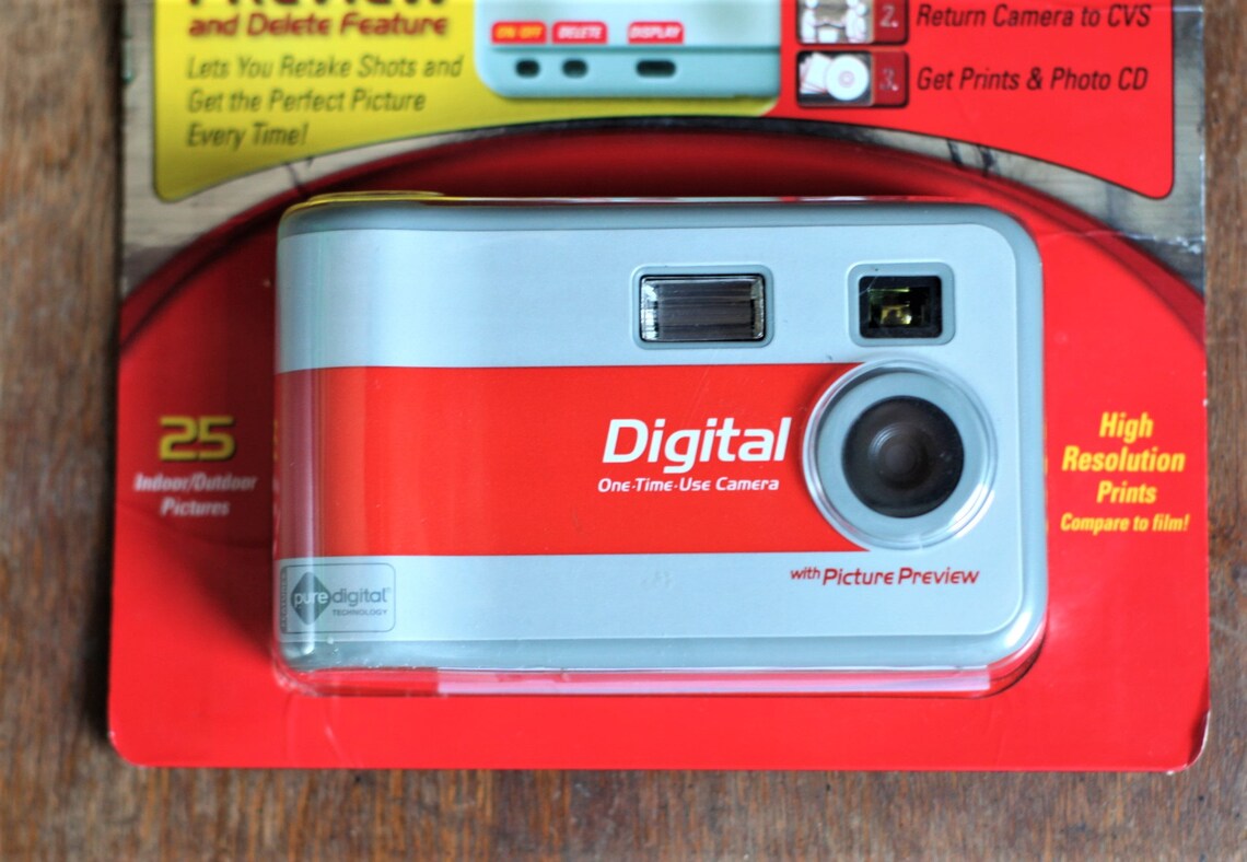 Disposable Digital Camera CVS Etsy