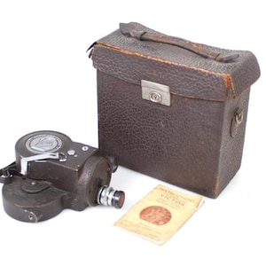Victor Cine Camera Model 3 With Wollensak 1 Inch F1.5 Cine-Velostigmat Lens