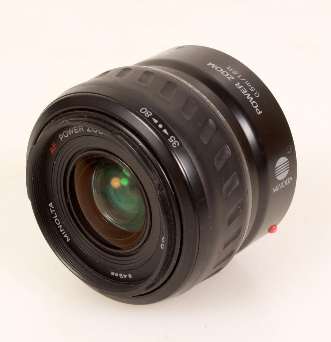 Sony Minolta Lens 35mm-80mm - Etsy