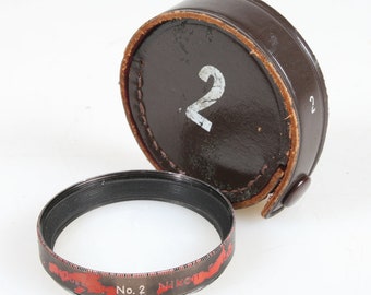 Filtro per obiettivo della fotocamera Nikon F 52 mm Close Up n. 2 vintage nella custodia Nippon Kogaku