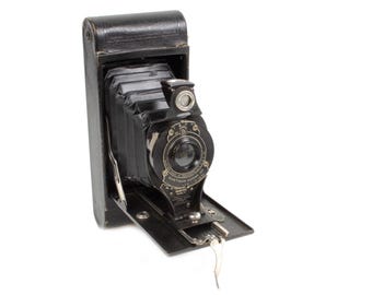 Kodak No.2A Hawk-Eye Special Deluxe - Appareil Photo Collection (Grain Maroc, Format 116)