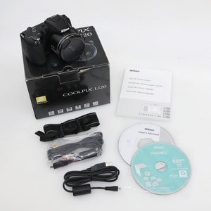 2010 Nikon Coolpix L120 Digital Camera in Original Box WORKS image 1