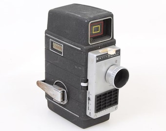 Vintage Bell & Howell Two Twenty 8mm Movie Camera With Leather