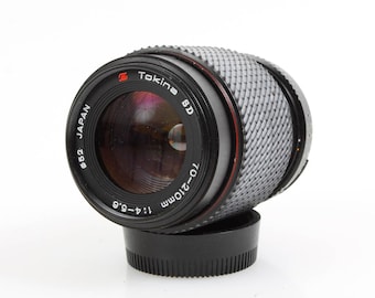 Tokina AT-X Macro 90mm F/2.5 Lens for Canon FD, Case & Extender - Etsy