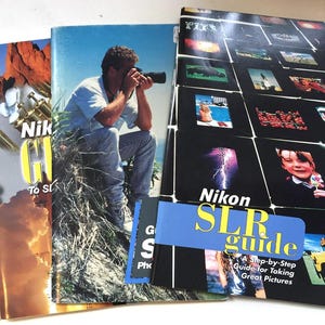 Nikon SLR Guides, SET OF 3