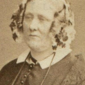 Lady Louise Finch. Woman, Standing Pose, Gloves, Lace Shaw. Cdv. London.