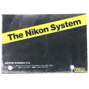 The Nikon System Accessories Guide #2 F3 / FE / FG / FA / FE2 / FM2