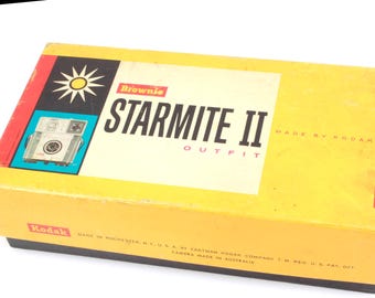 【専用出品】 Brownie Starmite II カメラ (Kodak 127 フィルム付き) - Etsy 日本