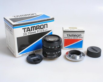 Tamron Adaptall-2 28-70 mm 3,5-4,5 Macro con montura Rollie Voigtlander Adaptall-2