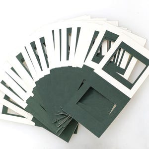 Soportes para diapositivas de 35 mm - Cartón - Juego de 25