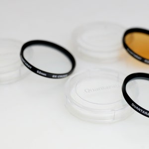 Quantaray 52mm Filter Set of 3 - 6X-Cross/Diffusion/Orange 85A in Cases