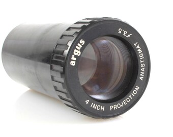 Argus 4 Inch Projector Anastigmat Lens F/3.5