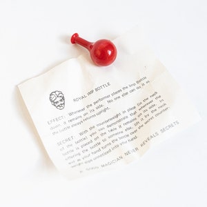 Royal Imp Bottle Mini Magic Trick - New Old Stock - Comes w/ Instructions