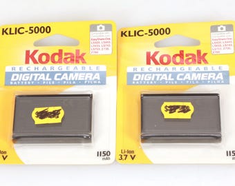 KLIC-5000 Rechargeable Digital Camera Battery Kodak Easyshare Set