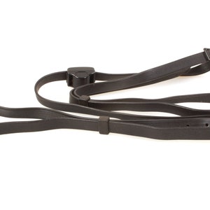Minolta Camera Strap 1970s Vintage Thin Black