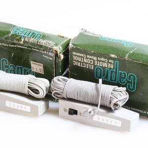 Electric Remote Control For Capro Movie Camera Set Of 2