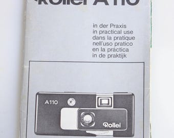 Rollei A110 Film Miniature Camera Tessar 23mm F/2.8 PARTS - Etsy