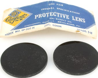 OKI 932-205 Lente protettiva per saldatura 5-H Misura 50 mm 1 paio