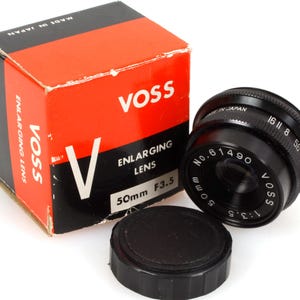 Voss Vintage Photo Enlarging Lens f/3.5 50mm