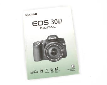 Canon 30D Manual