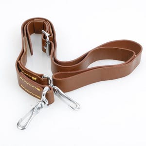 Vintage Brown Leather Camera Strap
