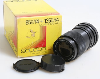 85-135mm F 4 Lens for Canon FD Mount, in Box