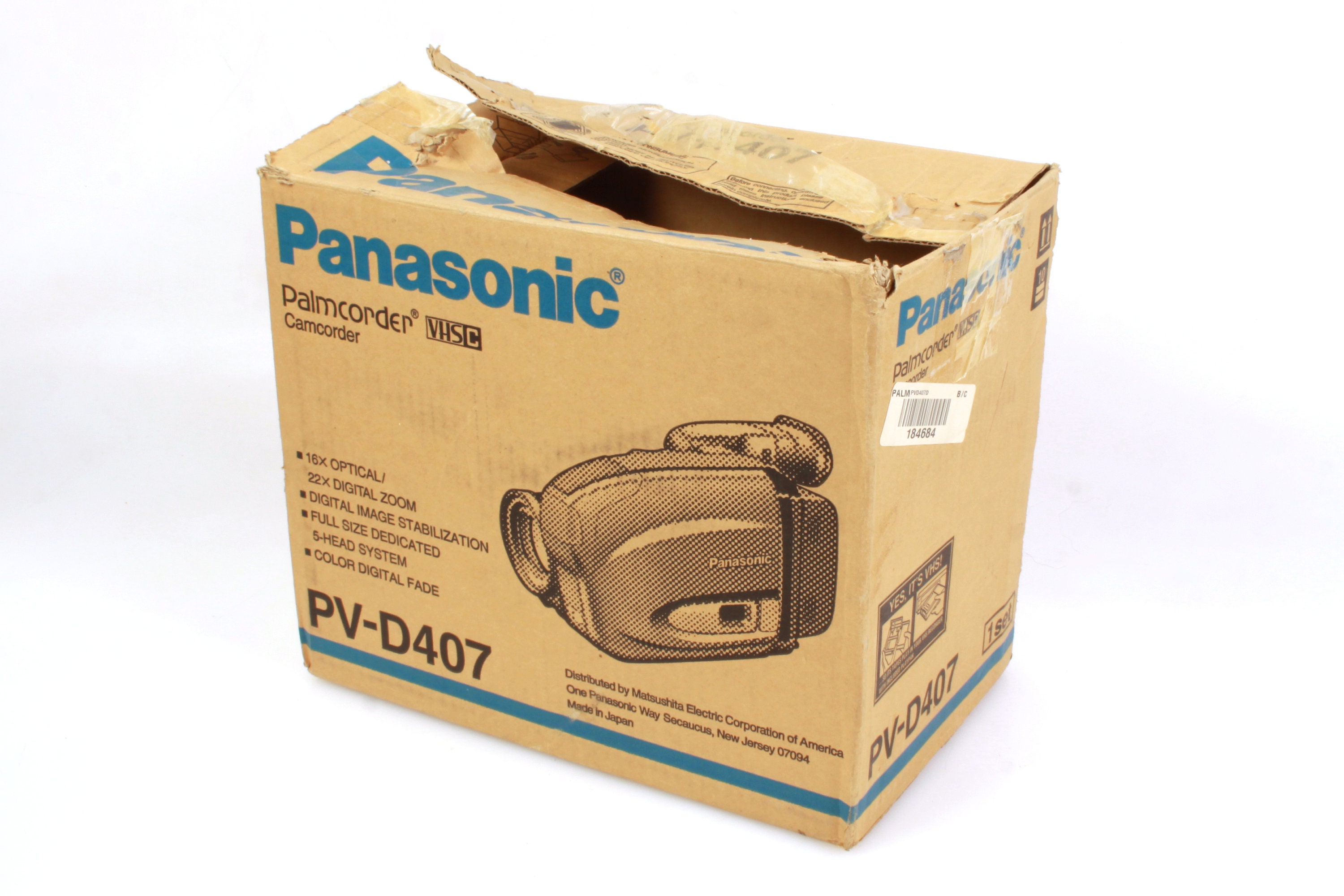 その他 Panasonic Vintage VHS-C Palmcorder - for Parts - Etsy