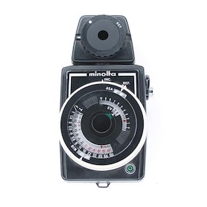Auto Meter Ii Minolta Analog Based Reflected & Incident Light Meter