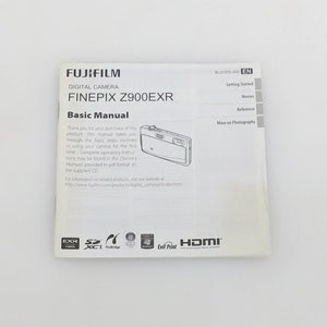 Manuale dell&#39;utente Fujifilm FinePix Z900EXR