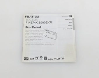 Fujifilm FinePix Z900EXR Owners Manual