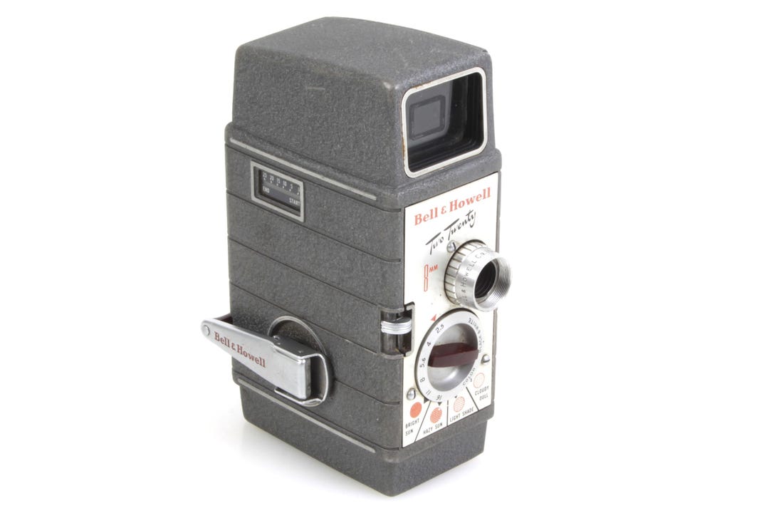 Bell & Howell Two Twenty 8mm Camera - Etsy