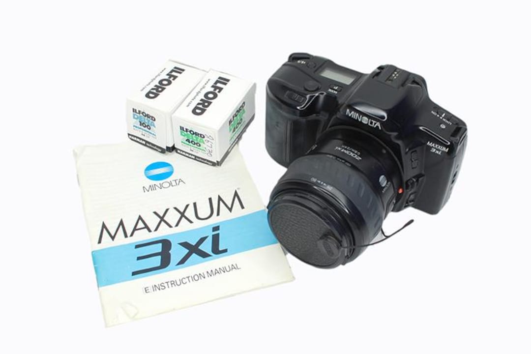 Camera Manuals Minolta Maxxum 3xi Manual Student Film Camera W