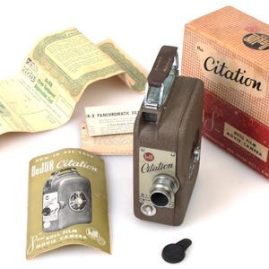 Vintage Citation DeJUR 8mm Movie Camera in Original Box